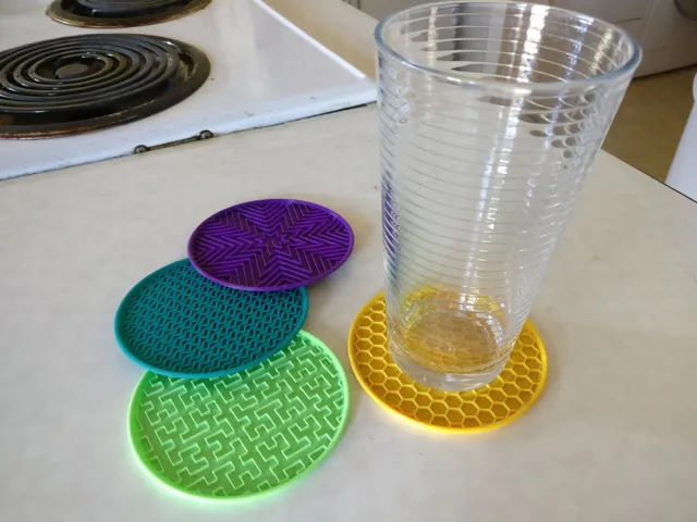 Infill coasters