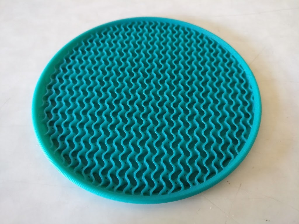 Miniatura 6 do modelo 3D Infill coasters