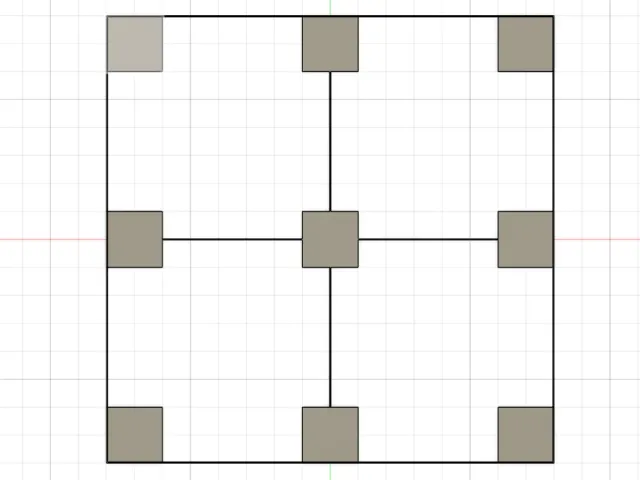 Perfect 1st layers Improved! Updated calibration prints to complement the original 3x3 bed squares for UBL supporting firmware