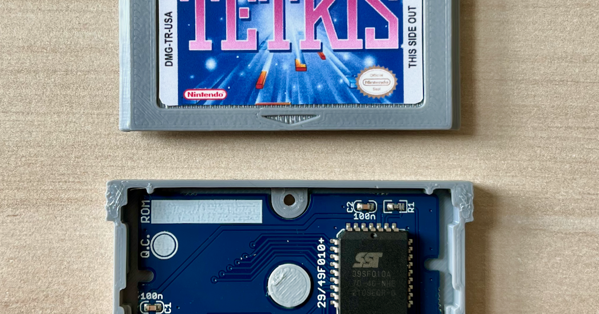 Gameboy Cartridge Micro by Dave Download free STL model