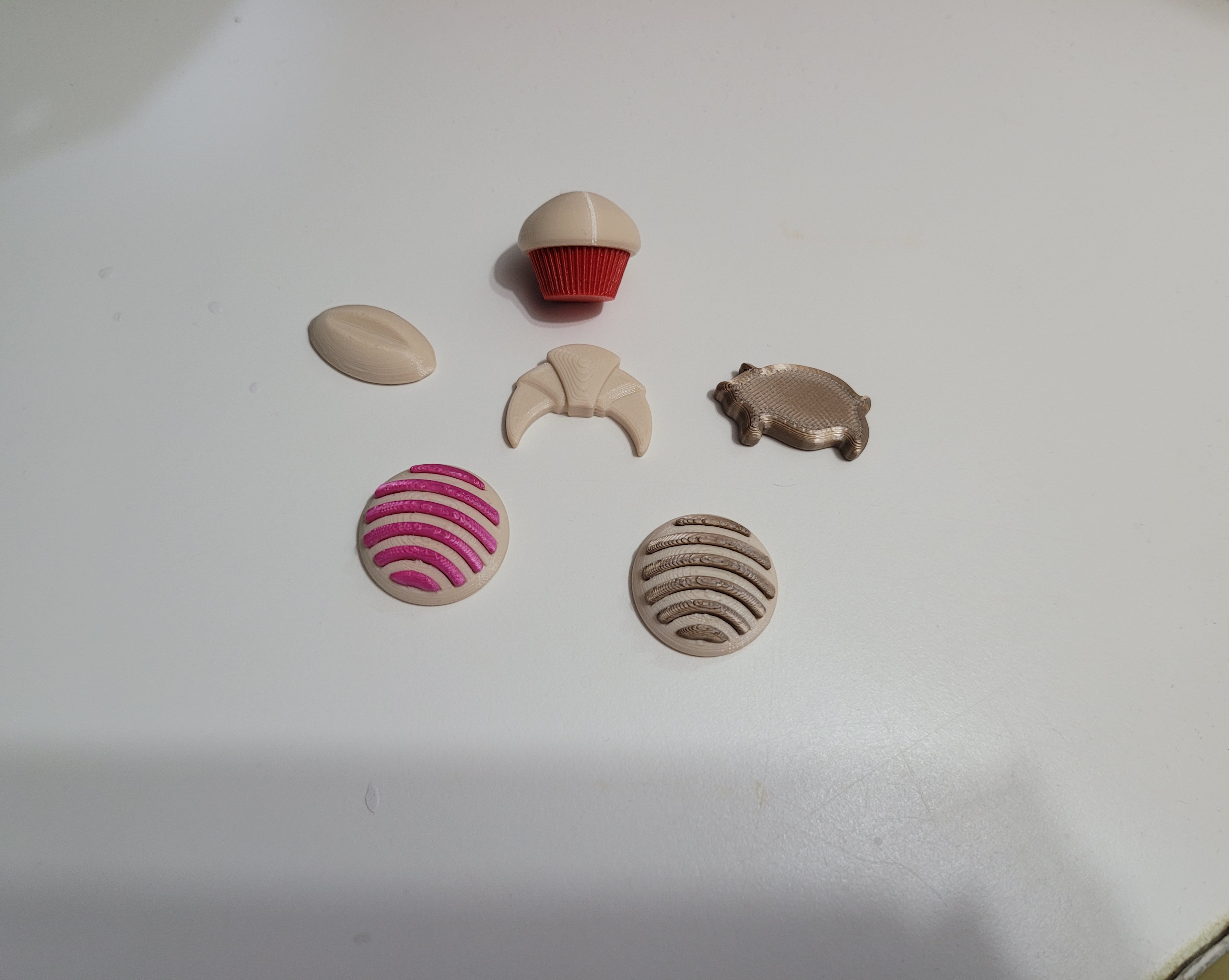 Mexican Sweet Bread Magnets