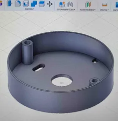 Mounting plate for wall lamp