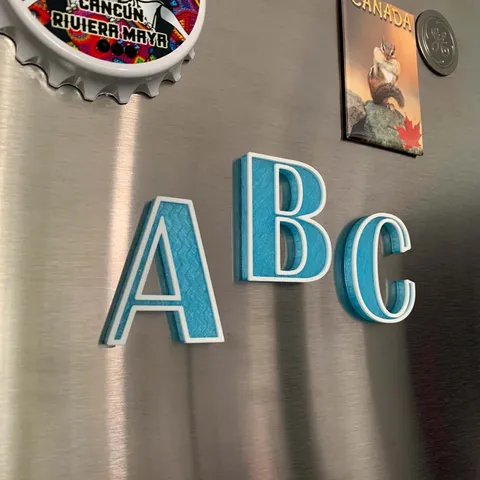 Alphabet Letter Refridgerator Magnets