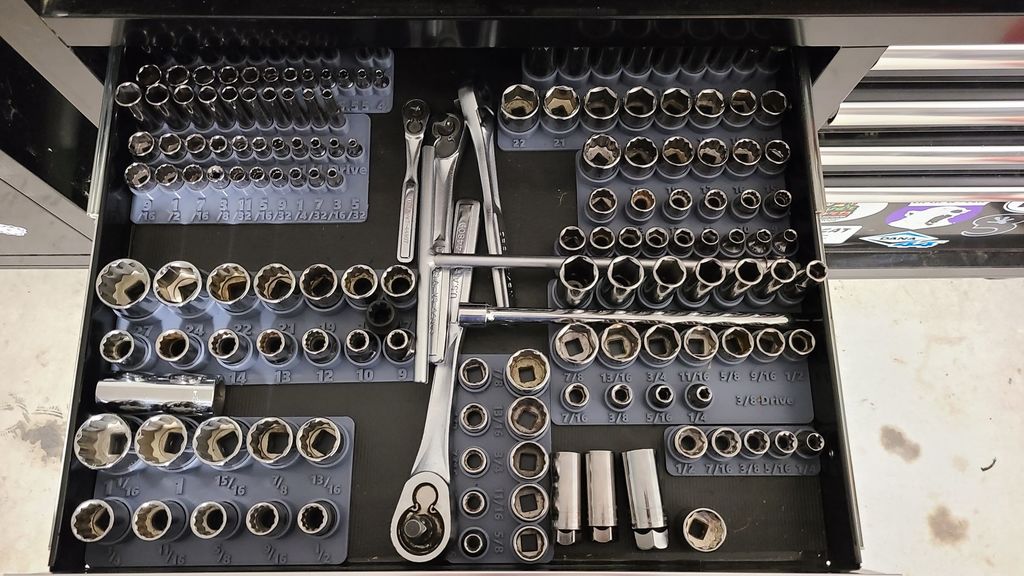 Metric and SAE Socket Trays