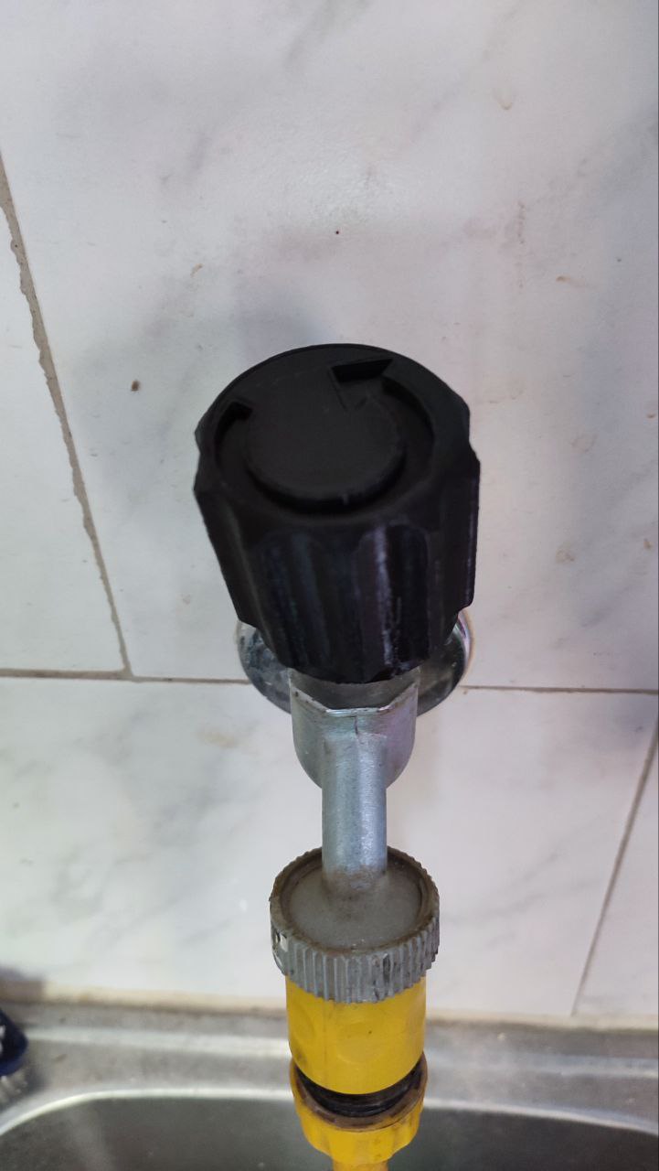 Wasserhahn Rad - water tap - handwheel