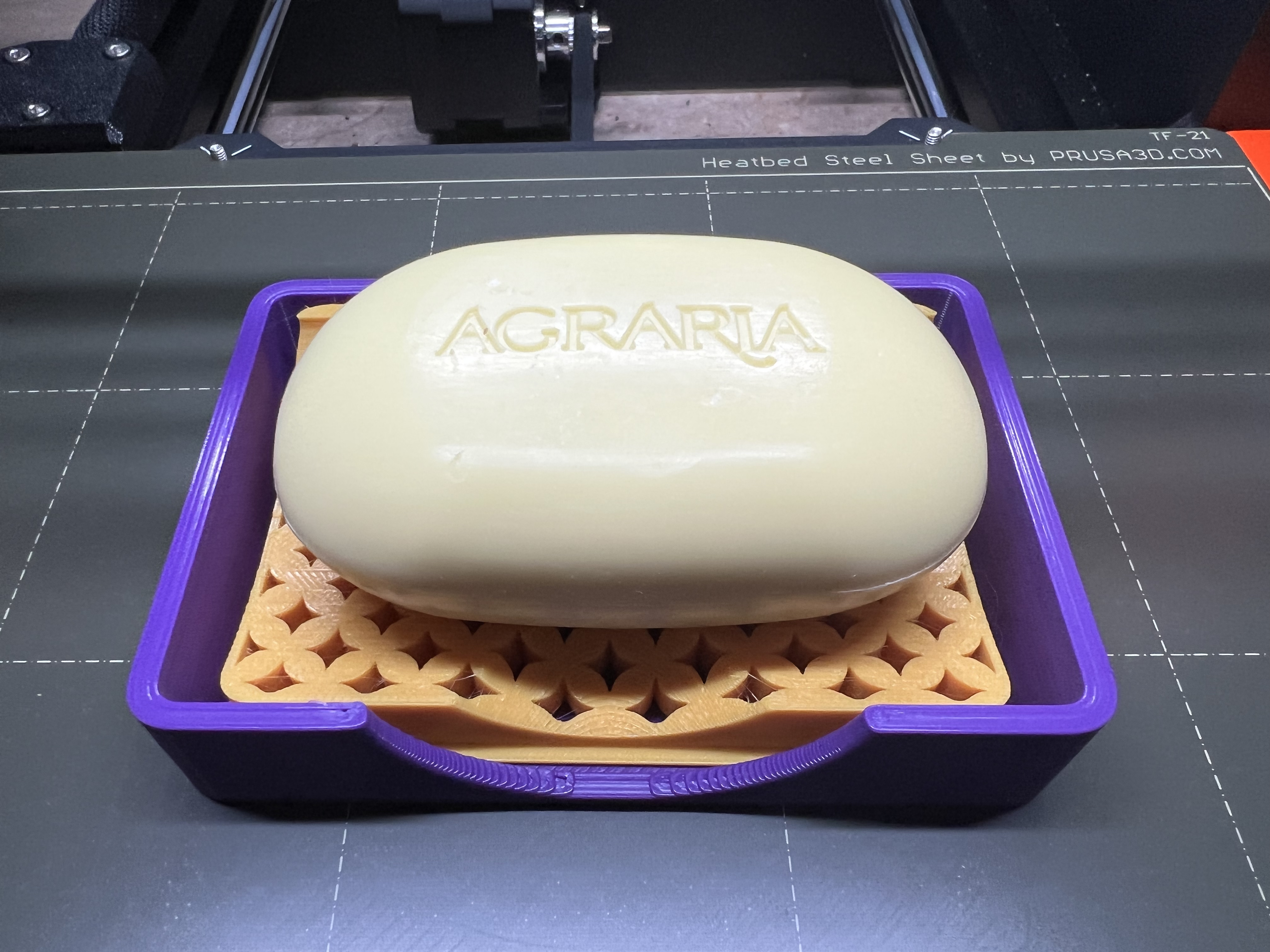 Starfield Two-Piece Soap Dish
