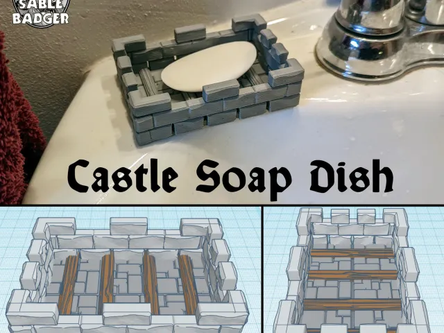 Tilestone Castle Soap Dish
