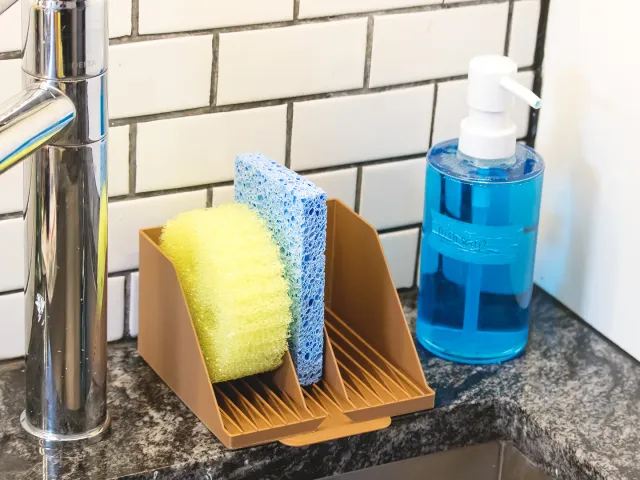 kitchen sponge dish (vase mode)