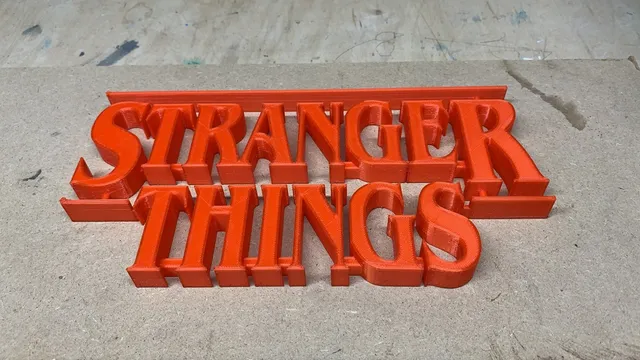 Stranger Things frame with lights