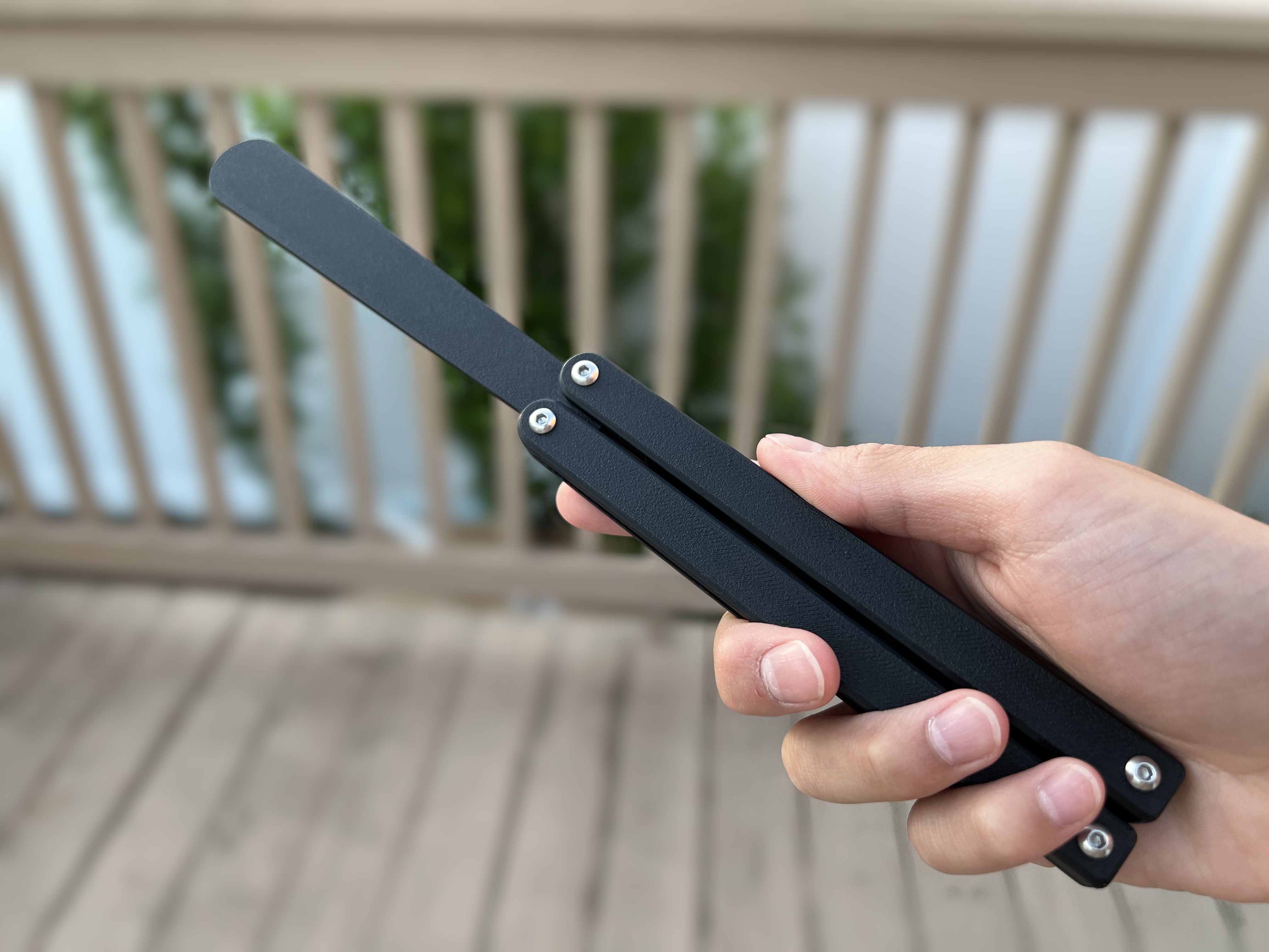 Squiddy Inspired Balisong Trainer