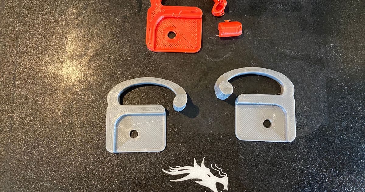 Ender 3 Bed Level Wheel Locks by khamill2000 Download free STL model