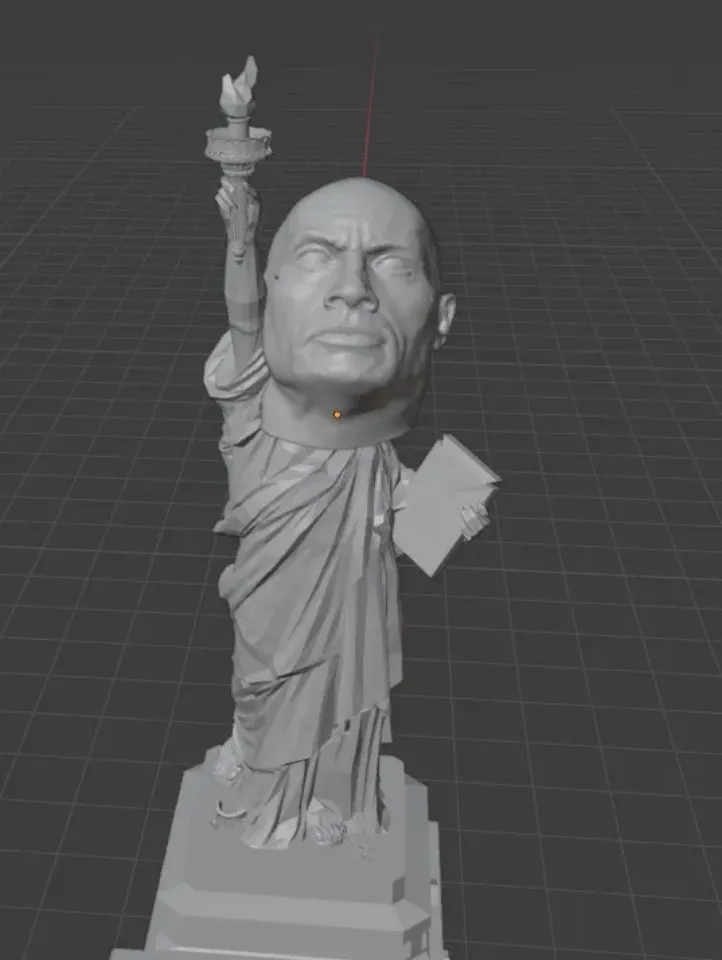 Statue of Rockerty by PolyPrint | Download free STL model | Printables.com