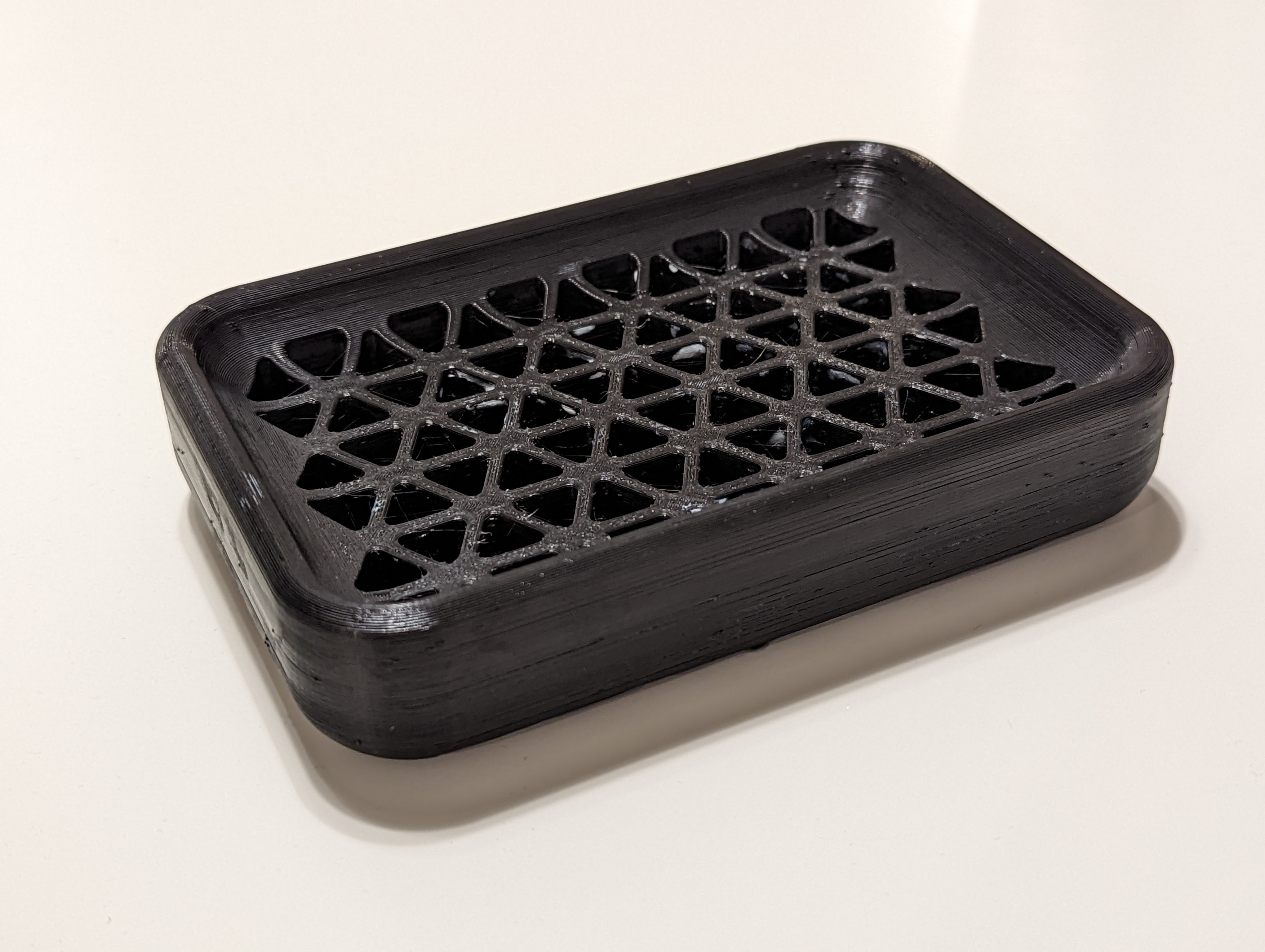 Isogrid Soap Dish