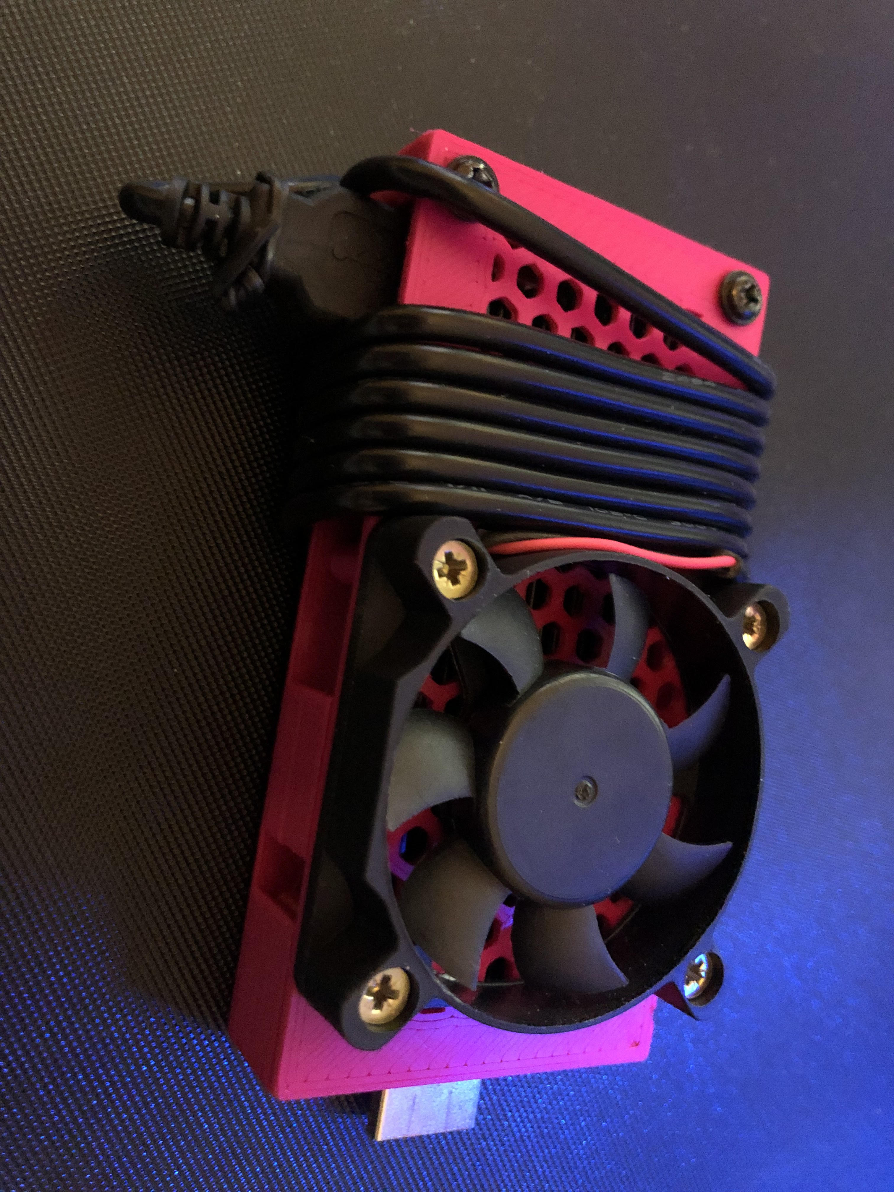 T6 Intel Compute Stick case for active cooling