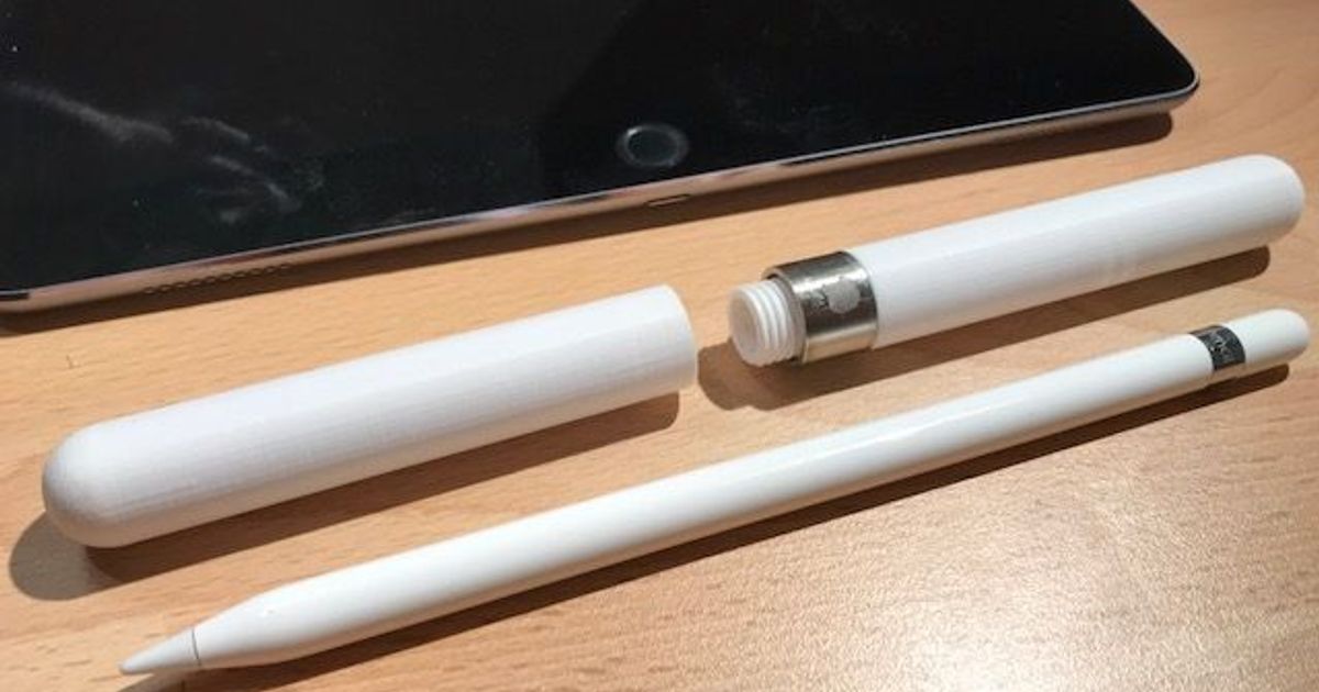 iCICLE the Apple Pencil case by Droopas Download free STL model