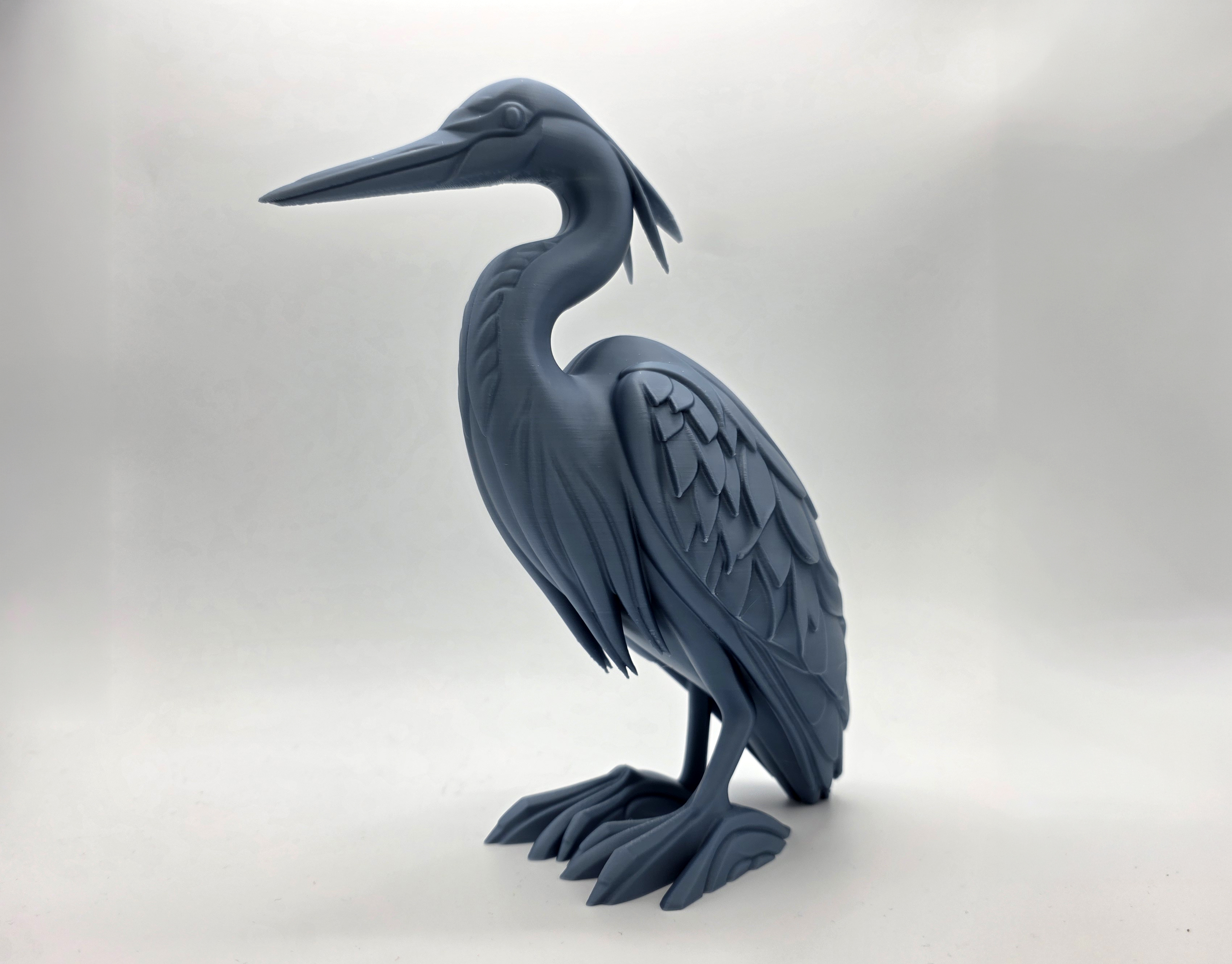 Great Blue Heron Sculpture