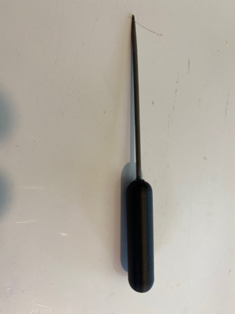Miniatura 4 do modelo 3D Needle File Handle - Basic