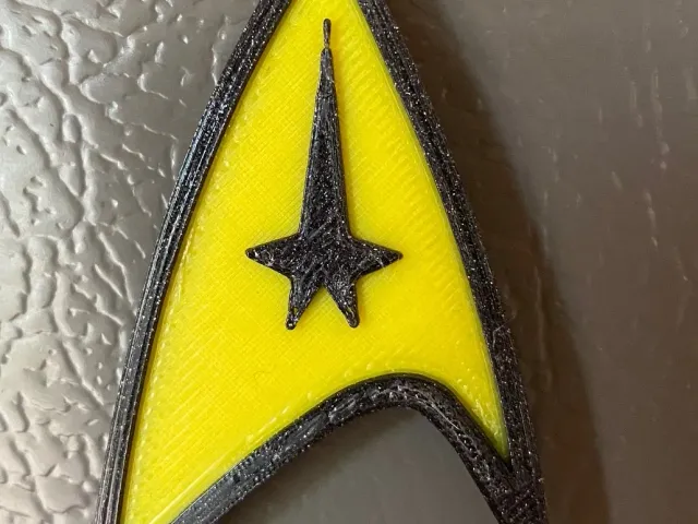 Star Trek Emblem Refrigerator Magnet