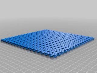 Square Chainmail (Openscad) by Openscaddad | Download free STL model ...