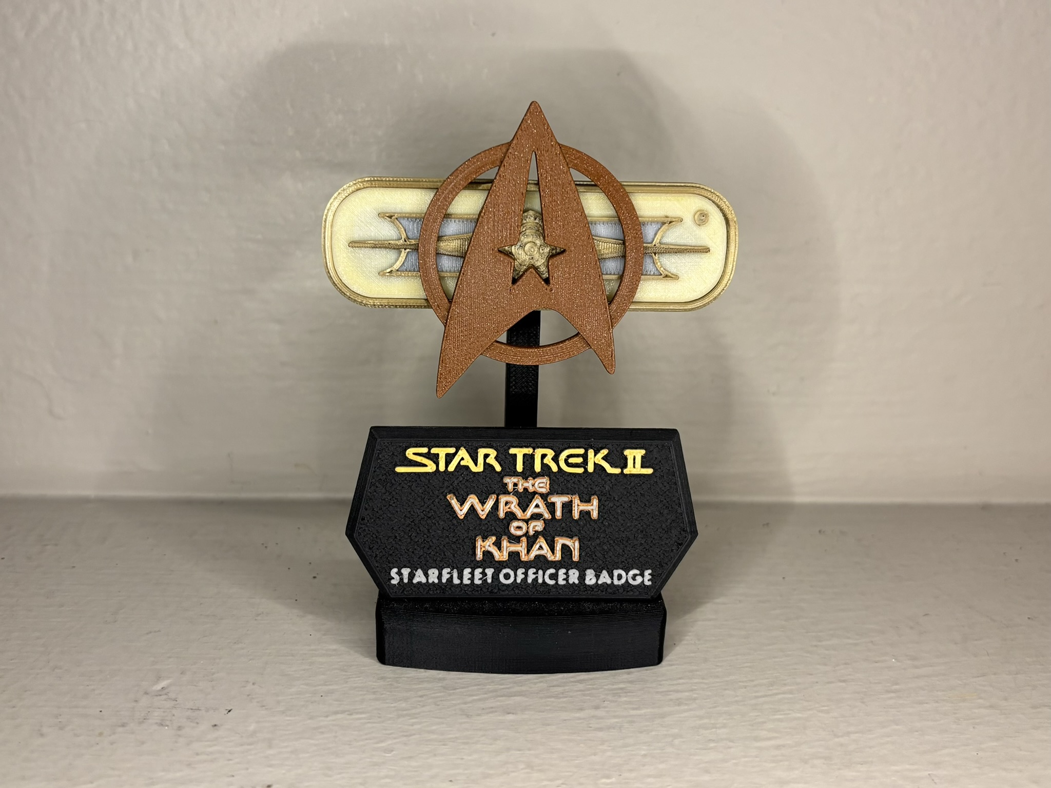 Star Trek II TWOK Badge