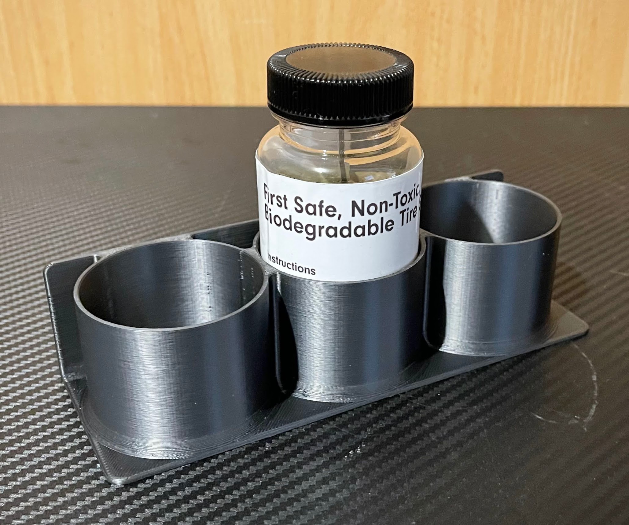 3 Way Traction Additive Bottle Holder (more stable then no holder)