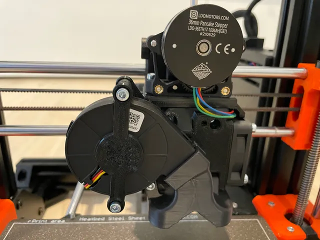 Prusa blower fan rattle damper