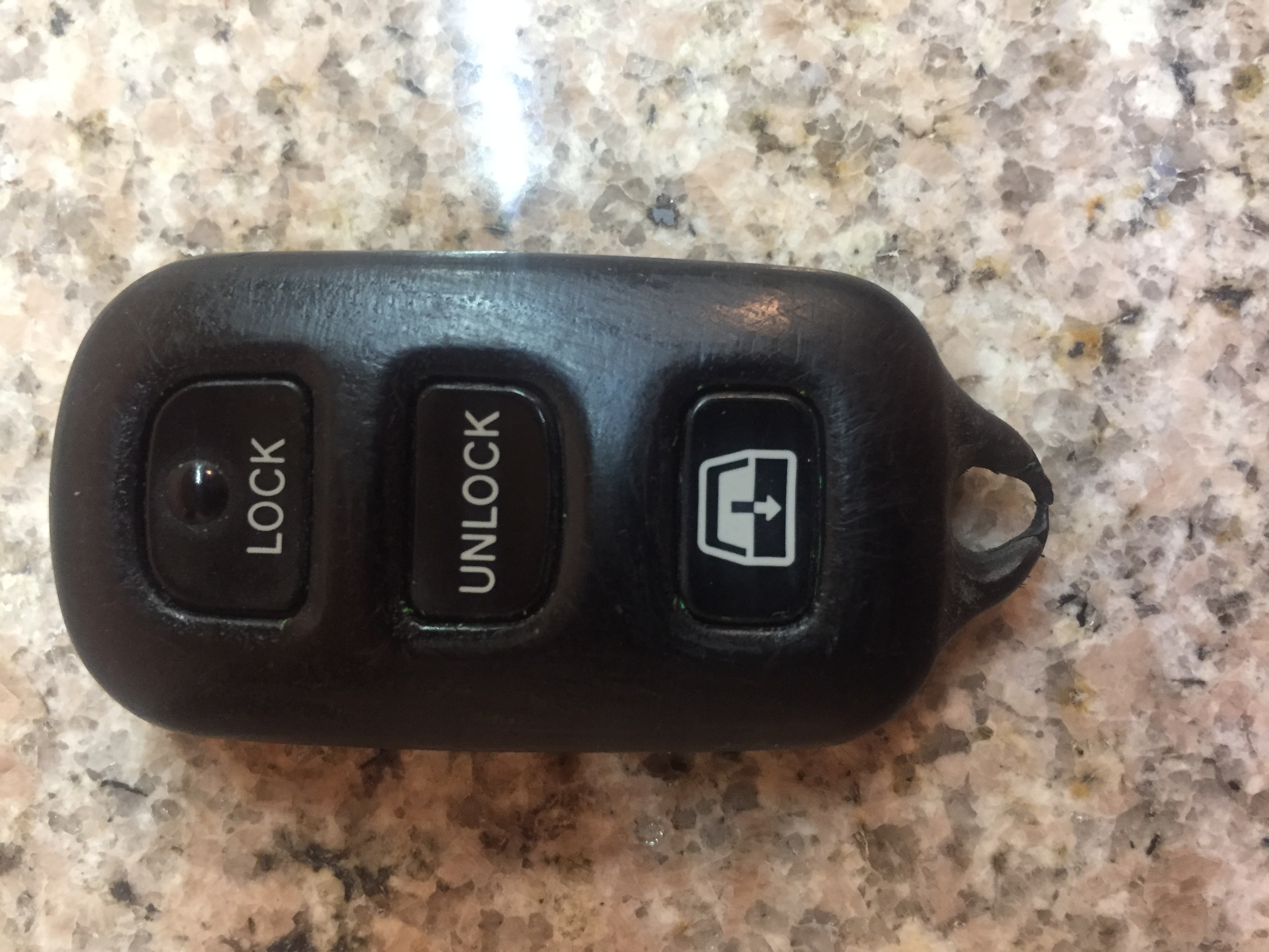 Toyota Sequoia key fob fix by sparky6548 Download free STL model