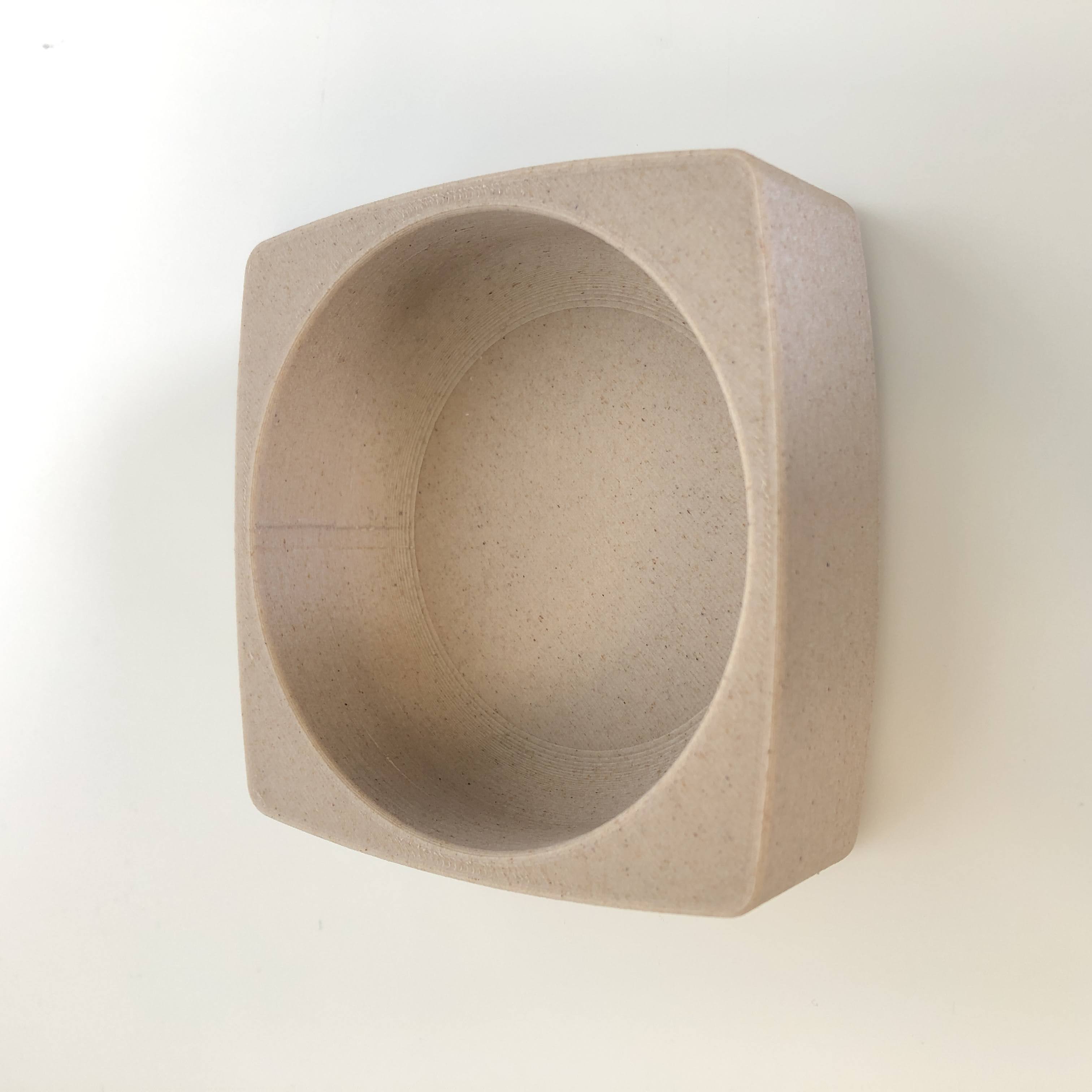 Rounded Square Bowl for Accessories