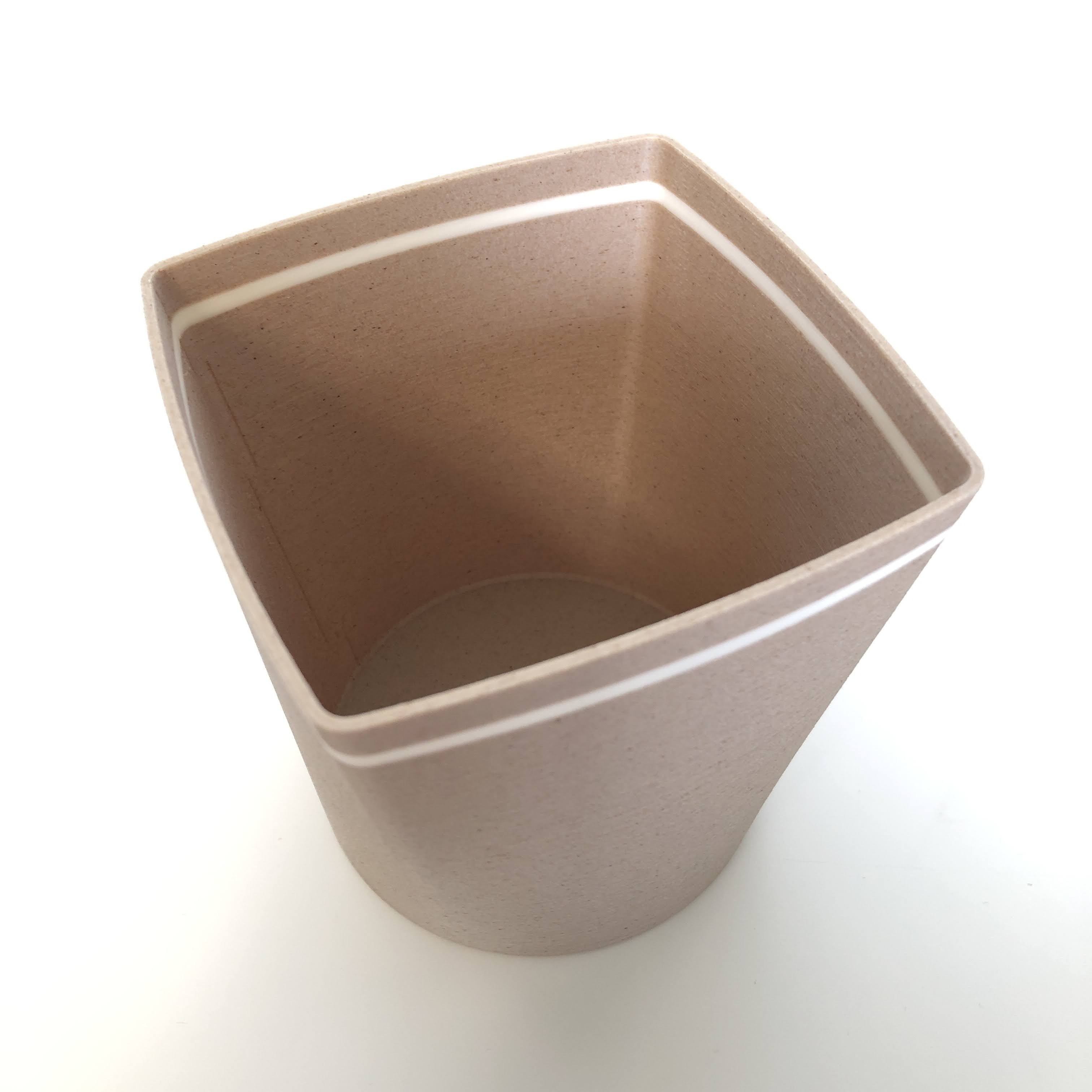 Rounded Square Pen Cup by mirabatek | Download free STL model ...
