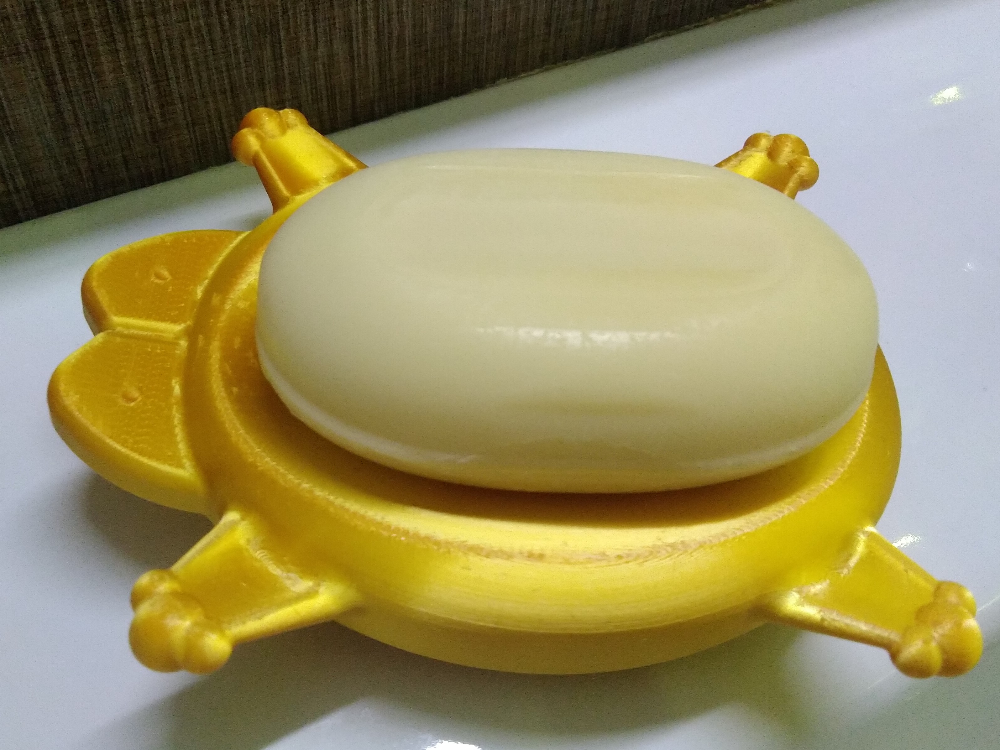 Frog soap dish