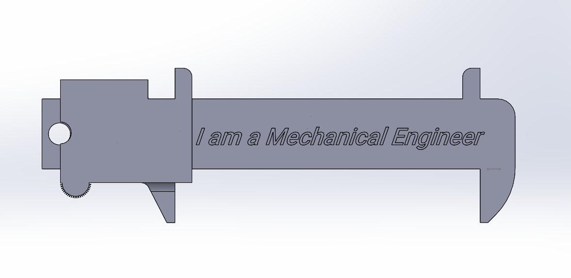 Caliper Key Chain — miniatura 2