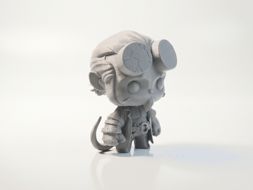 Cute Hellboy Chibi Figurine 3D Printable