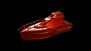 yacht 3d model download