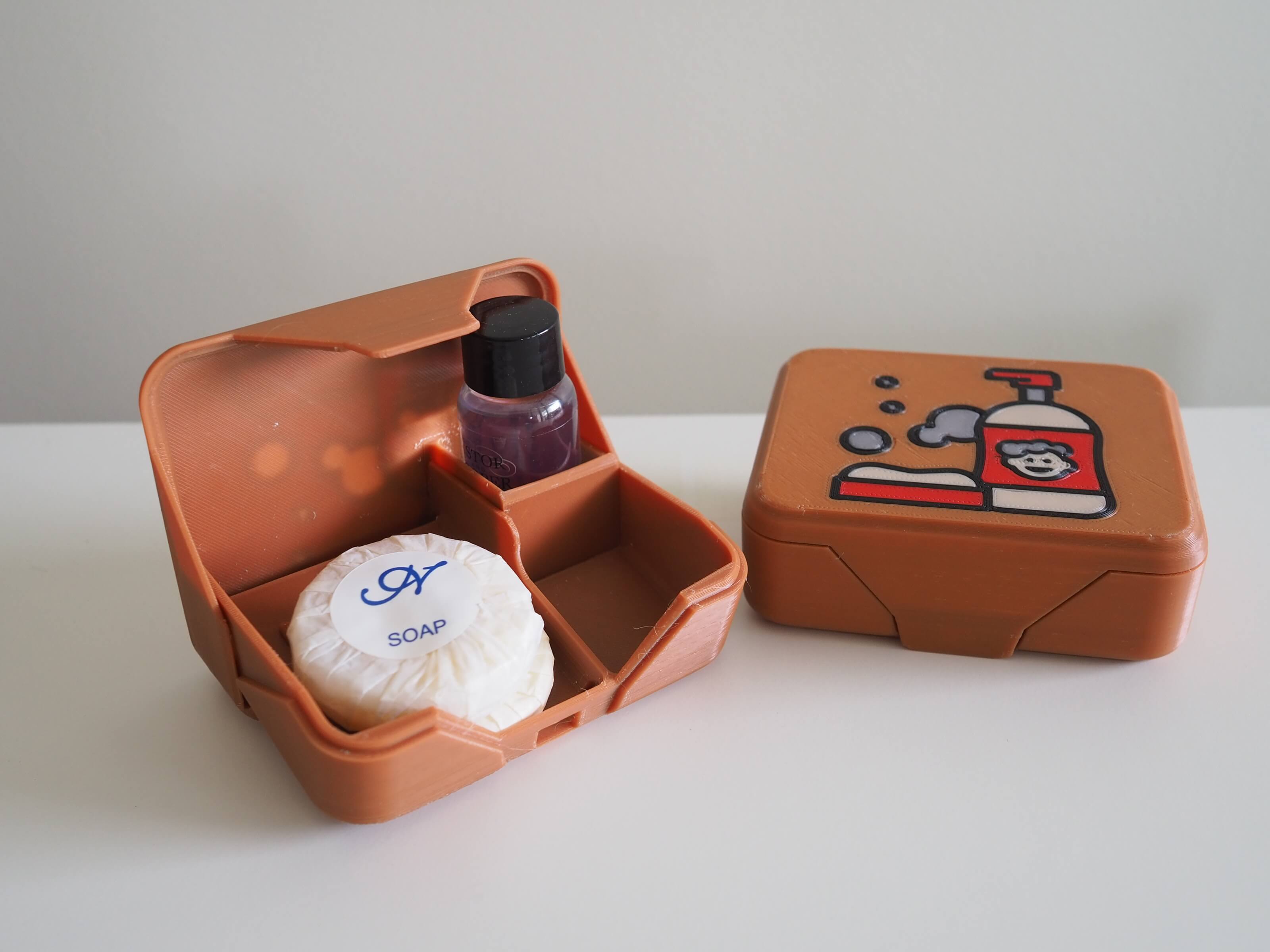 Travel Soap and Shampoo Case (also fit bottles from ebay)