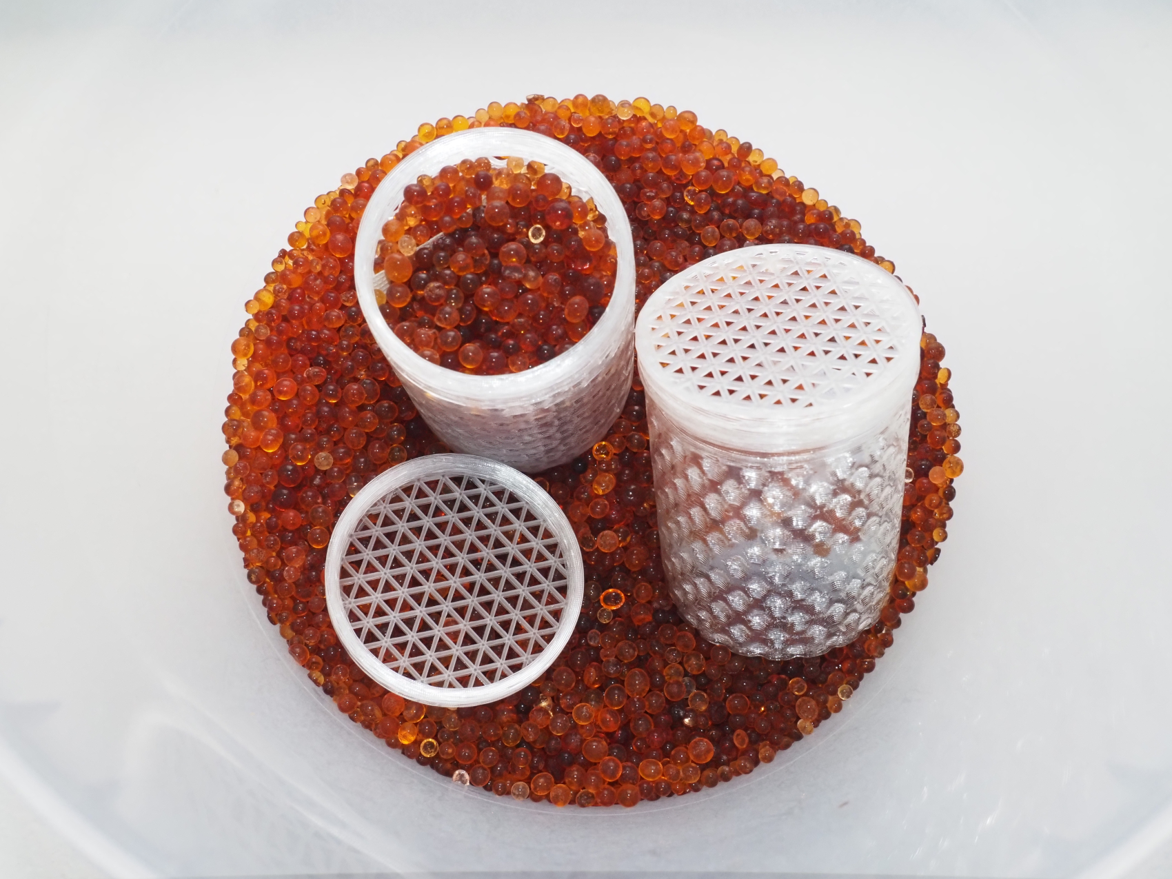 Silica Screw Container