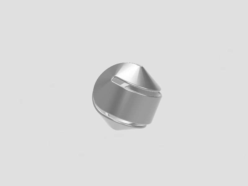 Sphericon / mathart, sculpture or jewellery (pendant, bracelet)