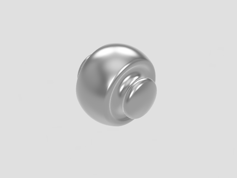Sphericon / mathart, sculpture or jewellery (pendant, bracelet)