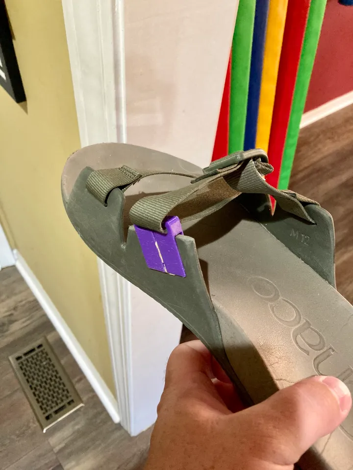 Chaco Chillos Slide strap fix by SlakrHakr Download free STL