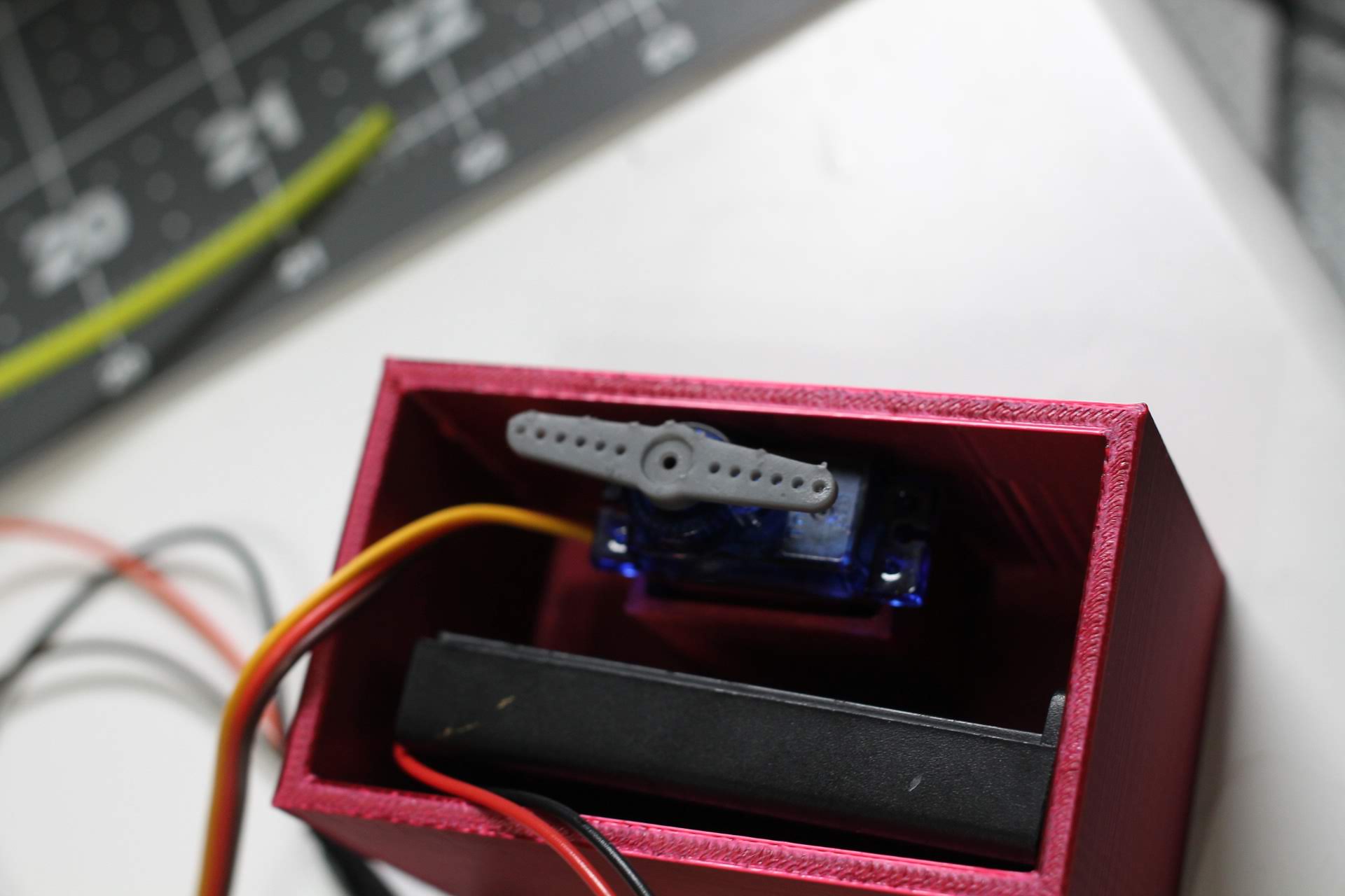 Micro Servo Wing SG92R Horn by AmieDD Download free STL model