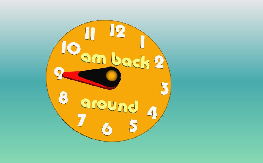“Erinnerungs-Uhr” Magnet 5 Varianten