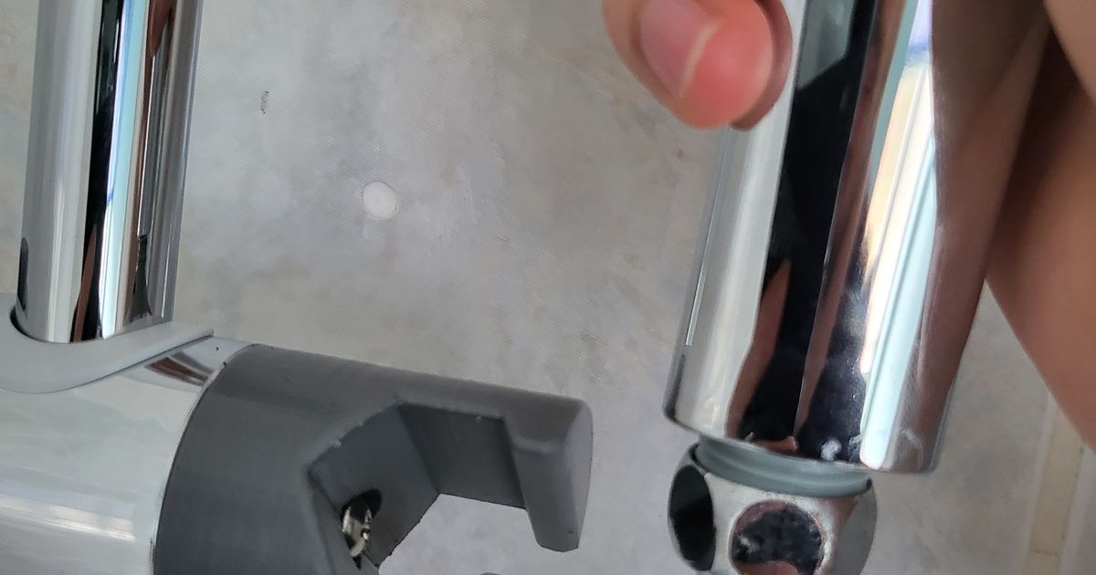 Shower Riser Rail Universal Shower Head Adapter by Project Tiger