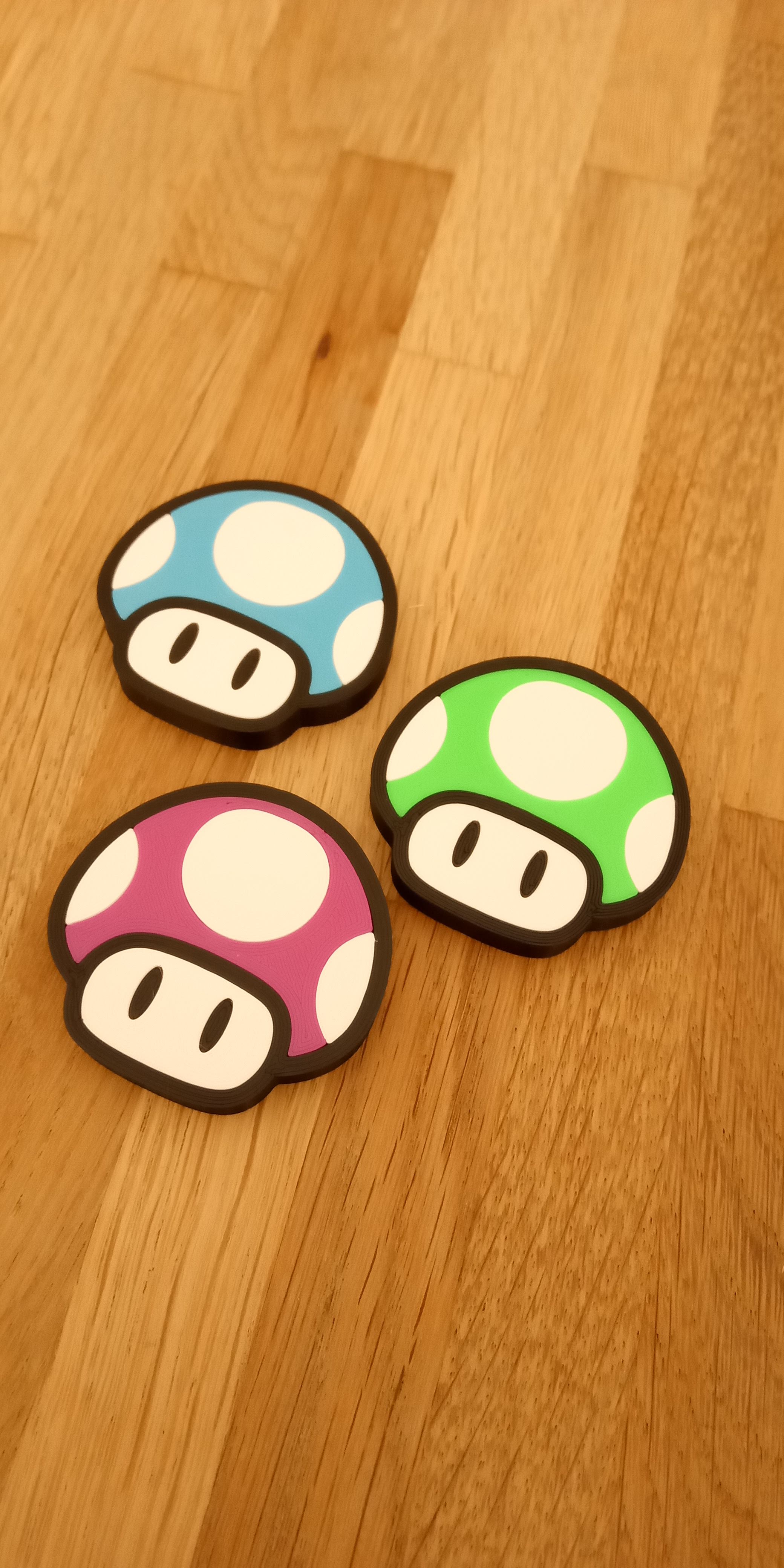 Well Known Mushroom Fridge Magnet