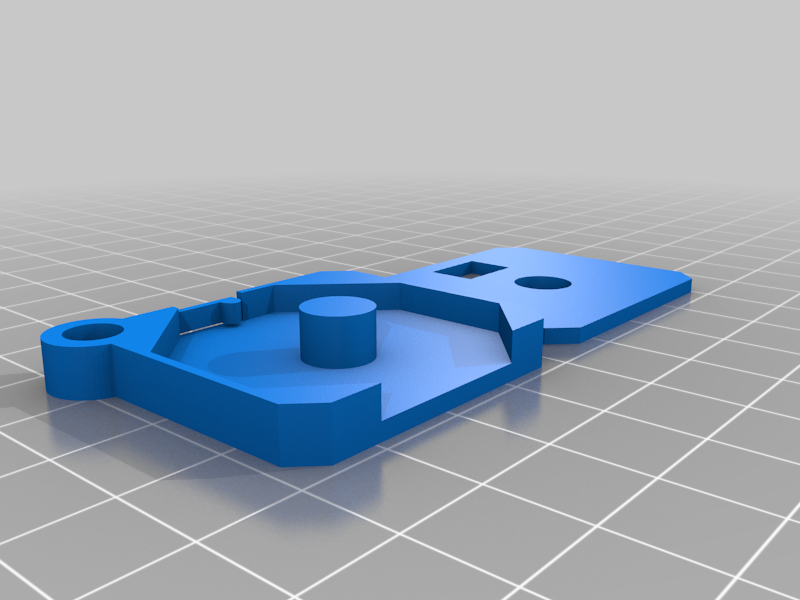 Miniatura 4 do modelo 3D golf counter keychain