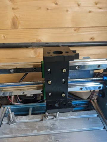 HGH Linear Rail Upgrade on X carriage and Taller Z axis for 3018 PRO-ver