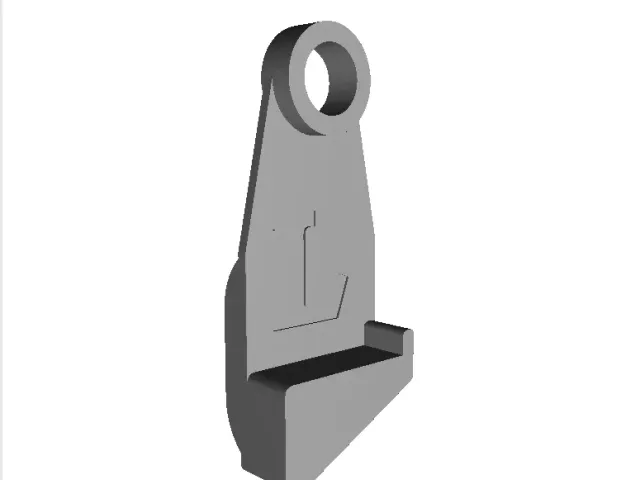 Rail door lock for baby bed