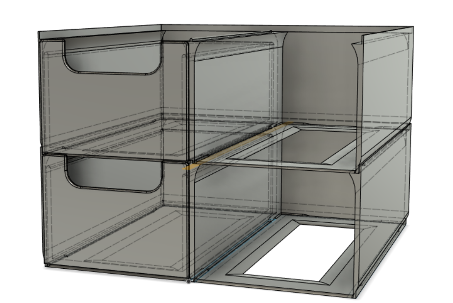 Stackable Drawer System by Settlwlvs | Download free STL model ...