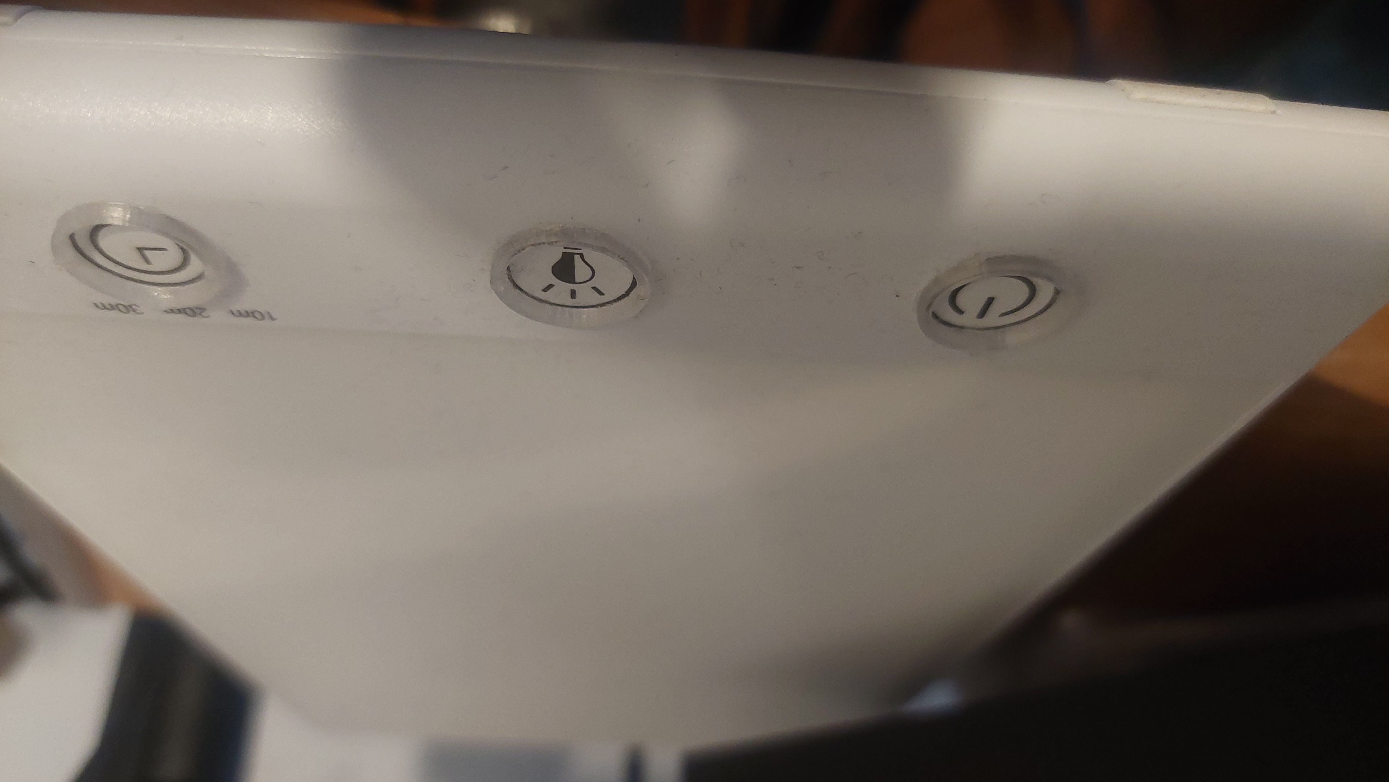 LED Daylight Desk Lap // Make the position of the buttons out by touch RINGS