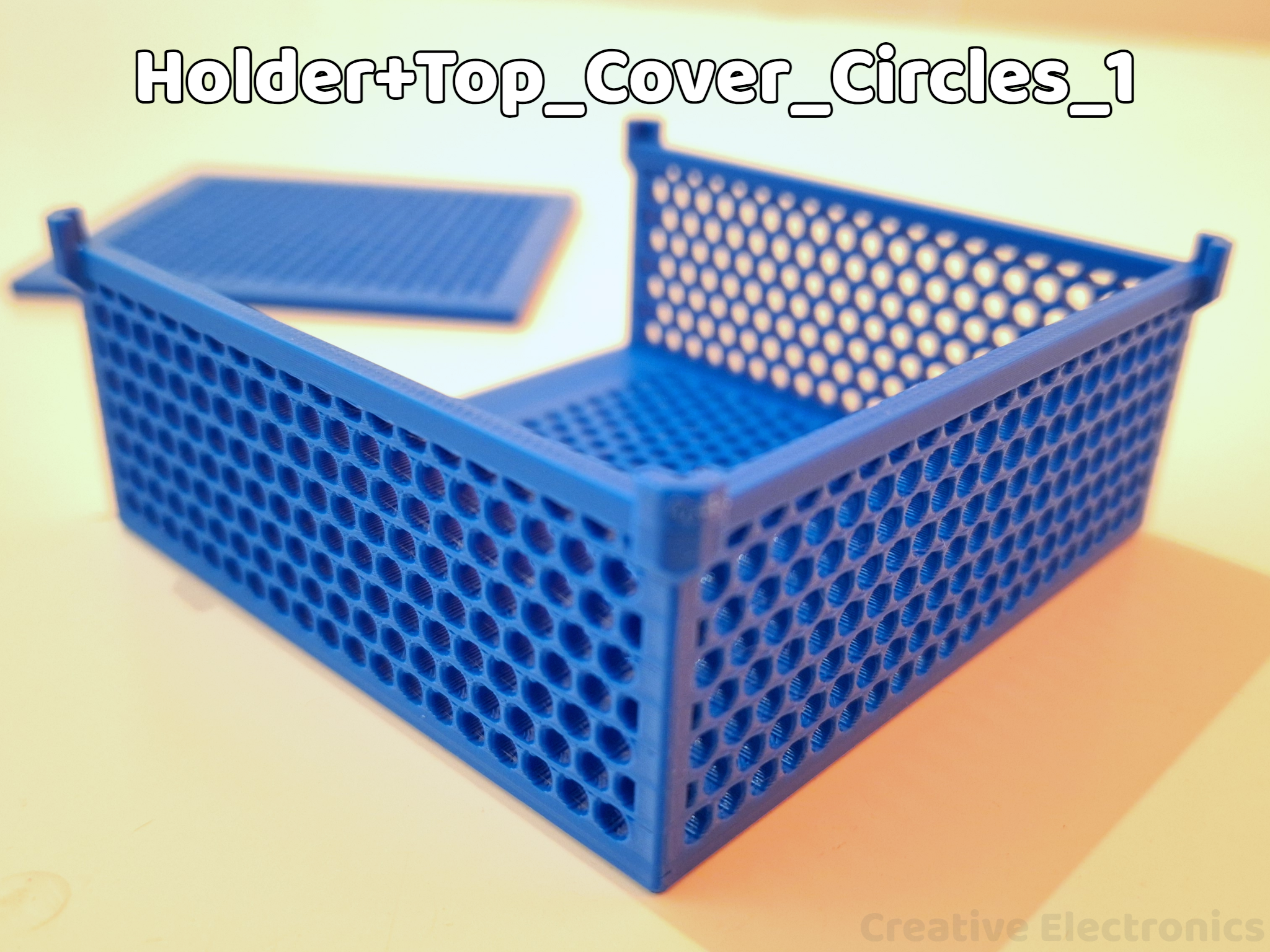 Miniatura 4 do modelo 3D Stackable Storage Box