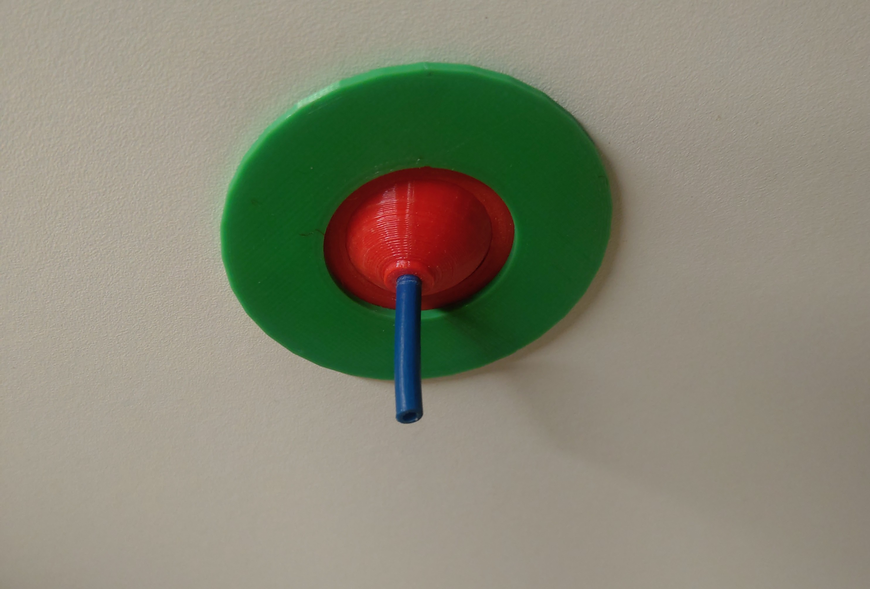 17.5mm (11/16") laminated particle board pass through swivel for filament