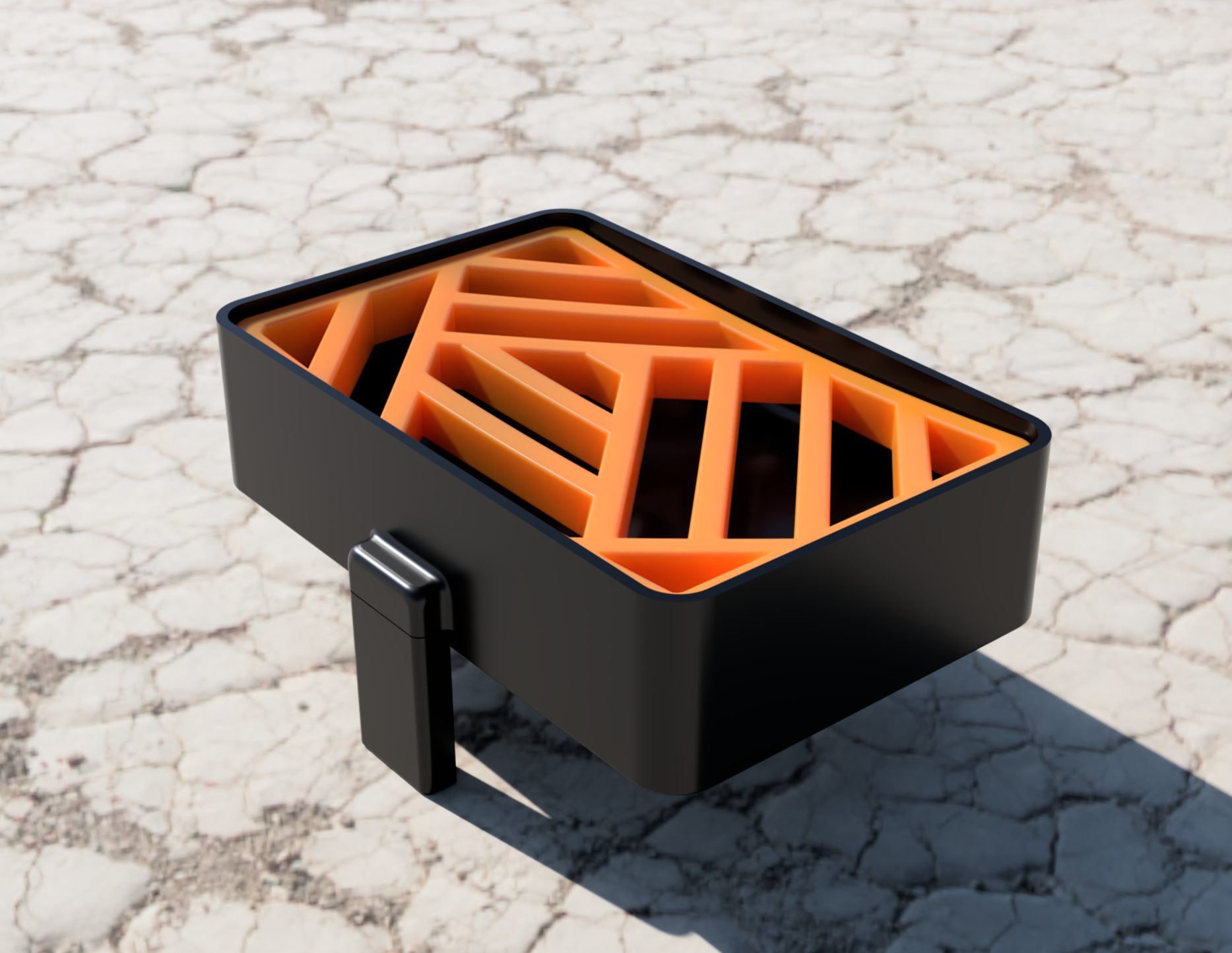 SoapDish with drainage pipe